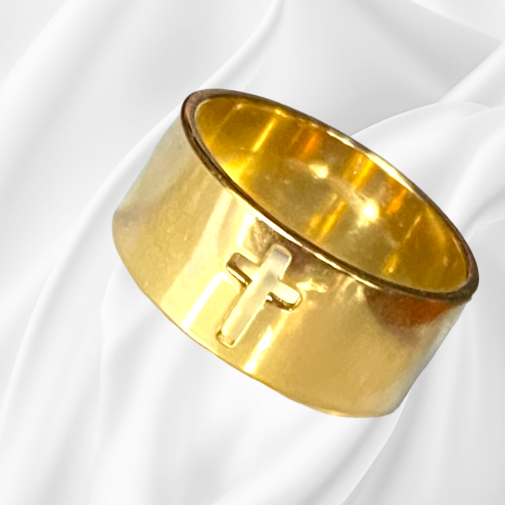 Bague croix, homme ou femme